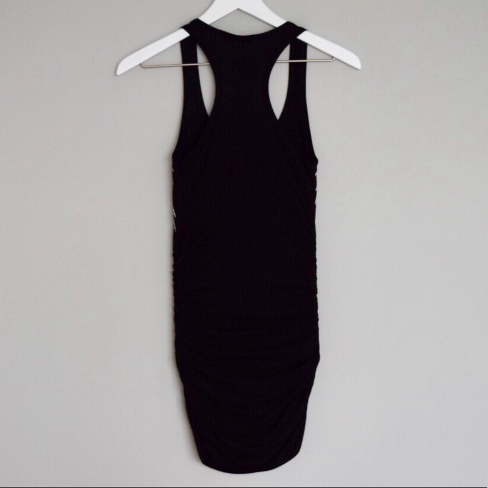 Racerback Tank w/ Rhinestone Feather Design - Picture 4 of 8